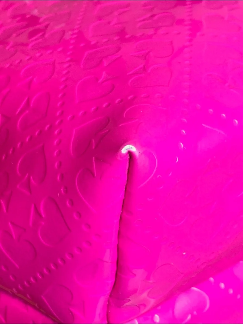 Kate Spade Pink Embossed Patent Leather Tote Shoulder bag